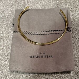 Alexis Bittar Gold Choker Necklace